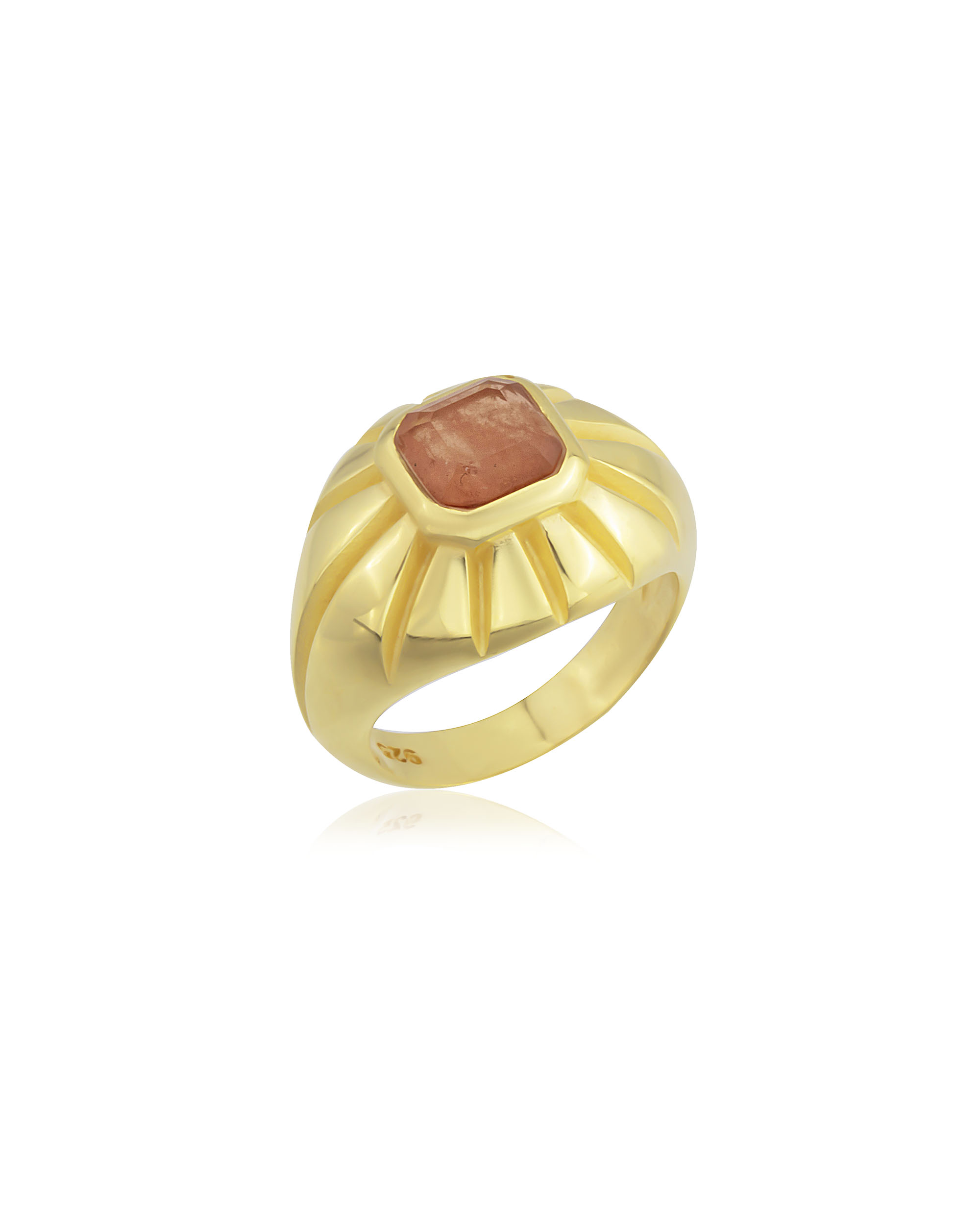 ZOIE ORANGE STONE RING