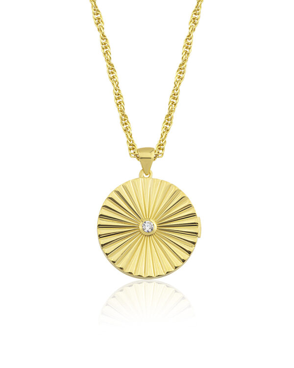 LENA LOCKET NECKLACE BIG