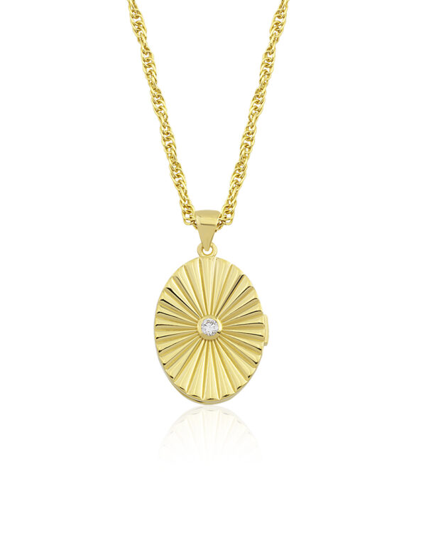 LENA LOCKET NECKLACE BIG