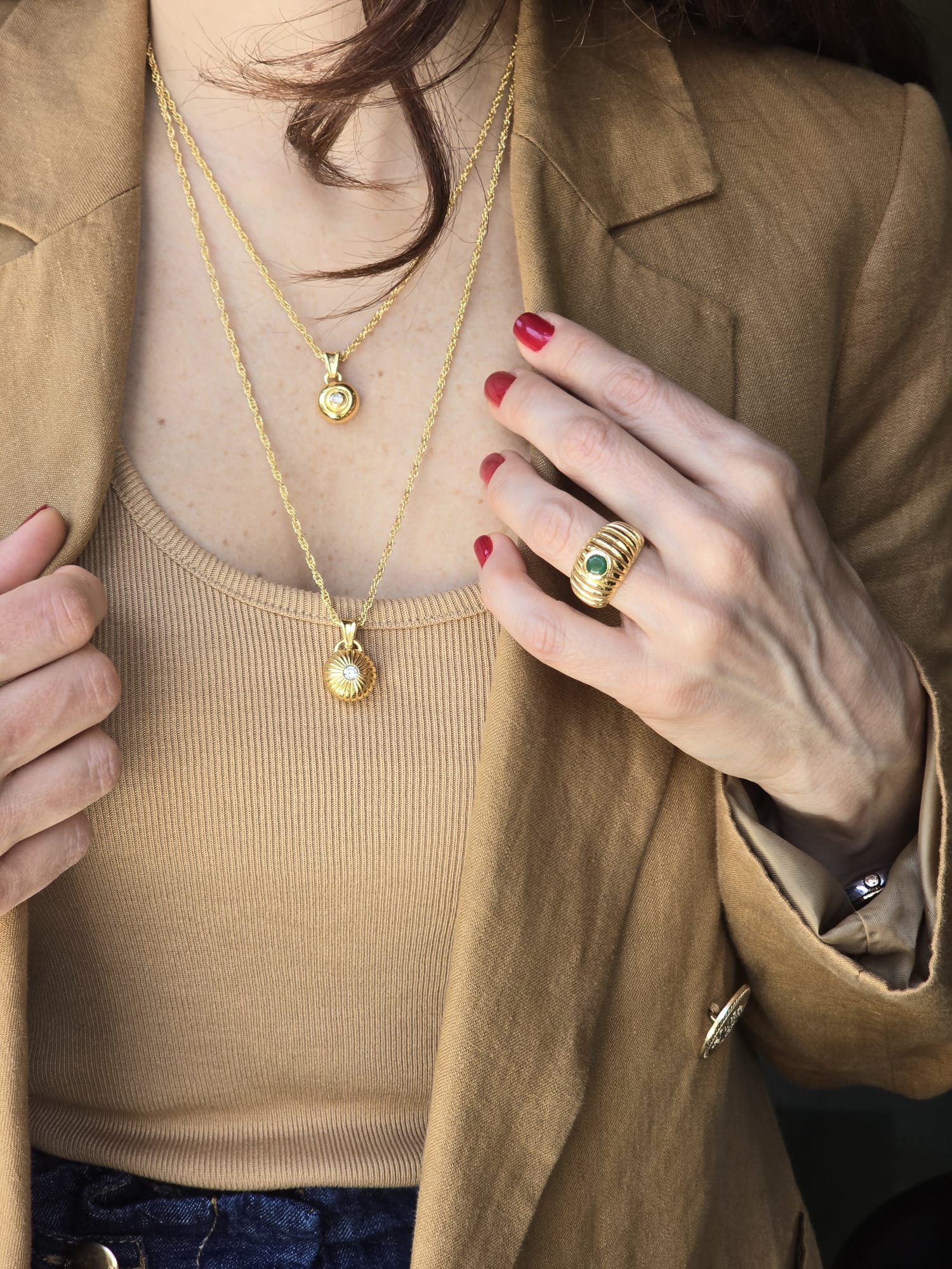 GALIA STONE NECKLACE SMALL - Image 2