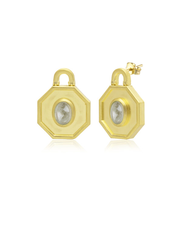 ADELE AQUAMARINE KÜPE