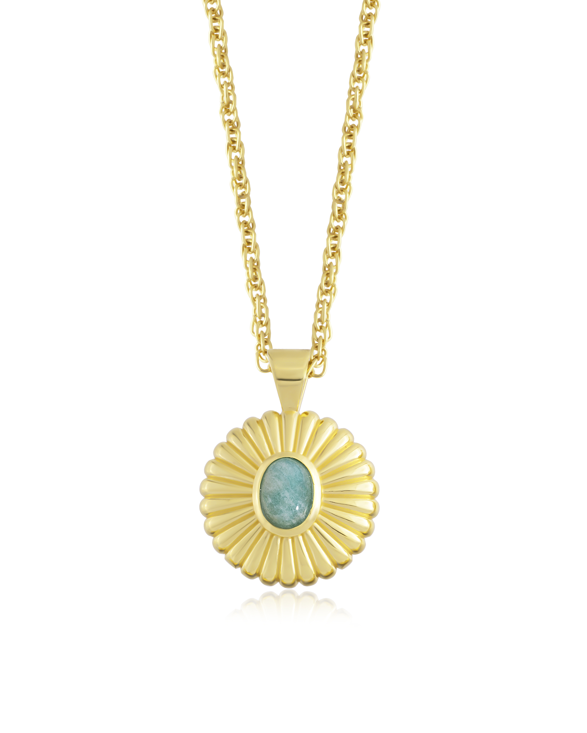 AMBER AMAZONIT KOLYE